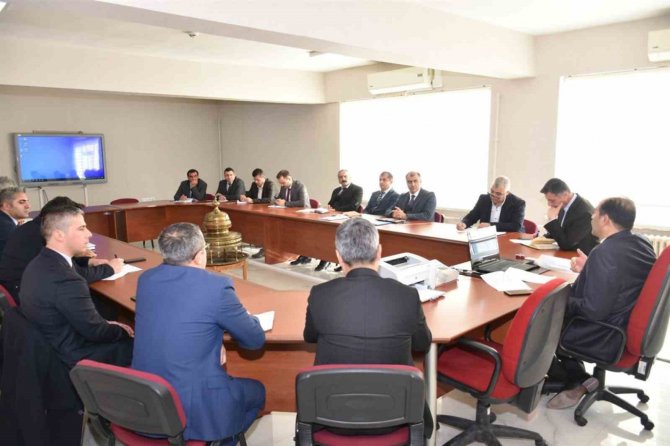 Erzincan’da İ̇lçe Milli Eğitim Müdürleri Toplantısı Yapıldı