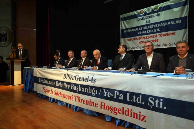 Yenimahalle’den İşçinin Yüzünü Güldüren Sözleşme