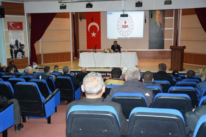 Kaymakam Odabaş Başkanlığında Kamu Yatırımları Değerlendirildi