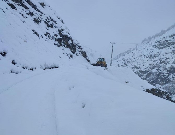 Yüksek Kesimlerde Kar Kalınlığı 1 Metreye Yaklaştı: 95 Yerleşim Yerine Ulaşım Sağlanamıyor