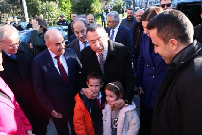 Cumhurbaşkanı Yardımcısı Fuat Oktay Samsun’da