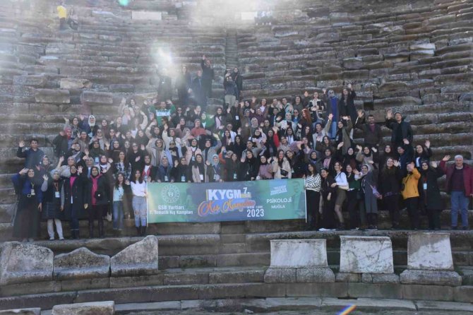 Psikolojik Kampının Dördüncü Gününde Stratonikeia Antik Kentini Gezdiler