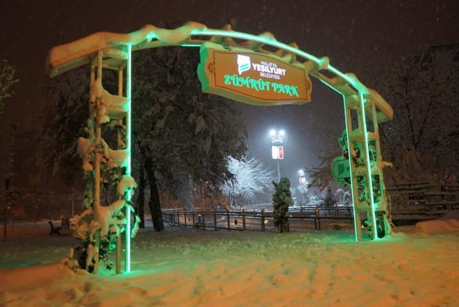 Yeşilyurt’ta Kartpostallık Görüntüler