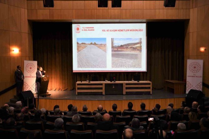 Karaman’da İ̇l İ̇dare Şube Başkanları Toplantısı Gerçekleştirildi