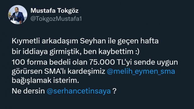 Forma Paraları Melih Eymen’e