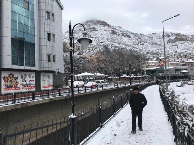 Gümüşhane Kent Merkezine Yılın İlk Karı Şubat’ta Düştü