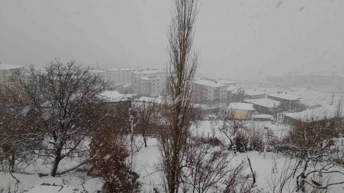 Kulp Beyaz Örtüyle Kaplandı