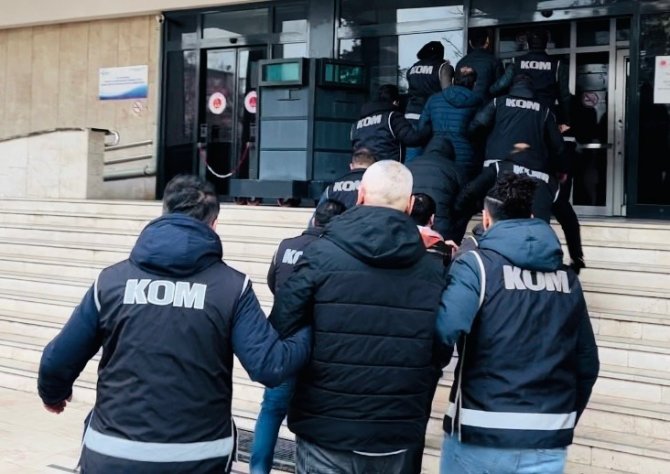 Malatya Merkezli Suç Örgütü Operasyonu: 7 Gözaltı
