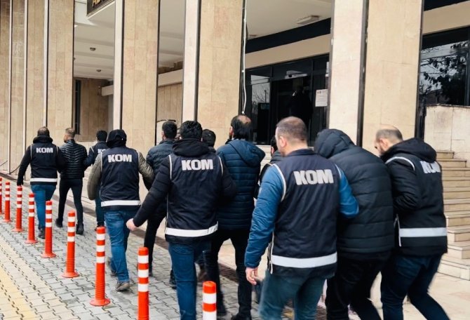Malatya Merkezli Suç Örgütü Operasyonu: 7 Gözaltı