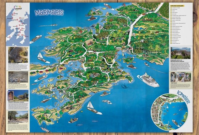 Marmaris Ticaret Odası, Marmaris’in Turizm Haritasını Hazırladı