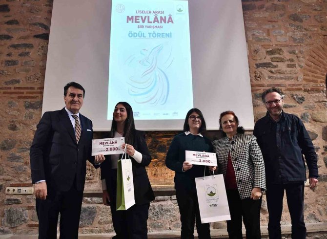 Mevlana Şiir Yarışması’nda Ödüller Sahiplerini Buldu
