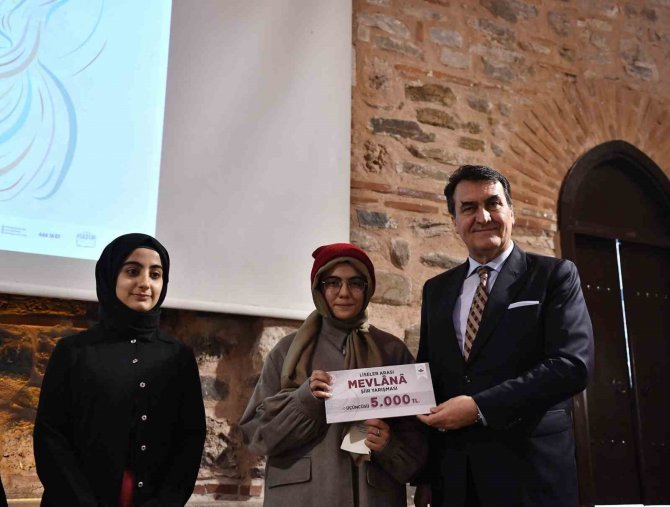 Mevlana Şiir Yarışması’nda Ödüller Sahiplerini Buldu