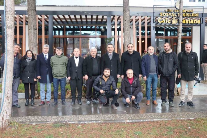 Siirt Valisi Hacıbektaşoğlu, Basın Mensuplarıyla Bir Araya Geldi
