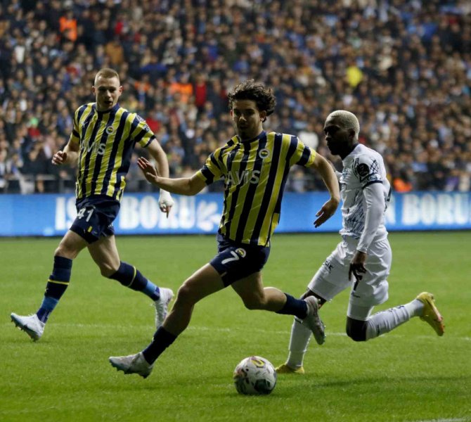 Spor Toto Süper Lig: Adana Demirspor: 0 - Fenerbahçe: 0 (İ̇lk Yarı)