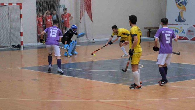 Salon Hokeyi Süper Lig 2. Etap Lideri Gaziantep Polisgücü