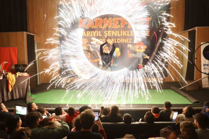 İ̇pekyolu’nda “Karnefest” Şenlikleri Final Gösterisiyle Son Buldu
