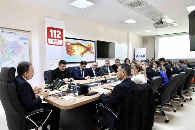 ‘Kış Tedbirleri Değerlendirme’ Toplantısı Yapıldı.