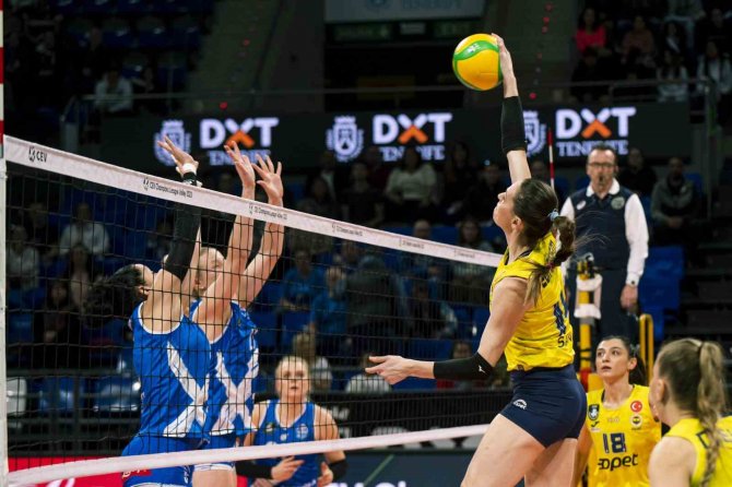 2023 Cev Şampiyonlar Ligi: Fenerbahçe Opet: 3 - Tenerife La Laguna: 0