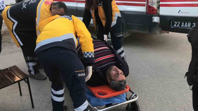 Edirne’de Motosiklet Sürücüsü, Çarptığı Yayayı Yaralı Halde Bırakıp Kaçtı