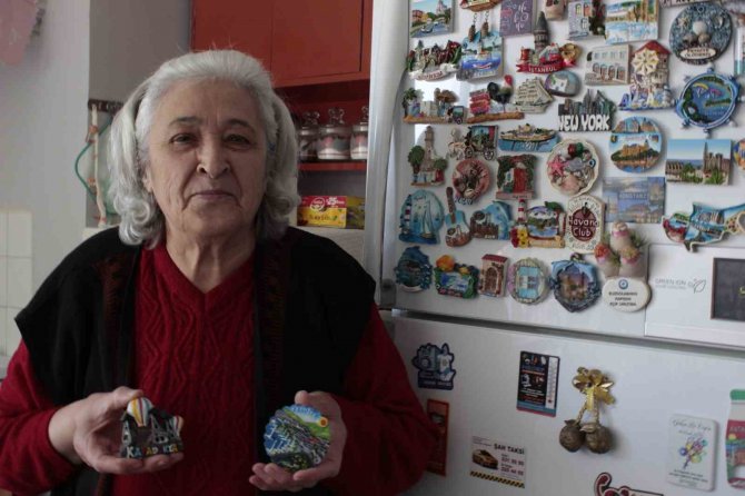 Magnet Koleksiyonuyla Görenleri Şaşırtıyor
