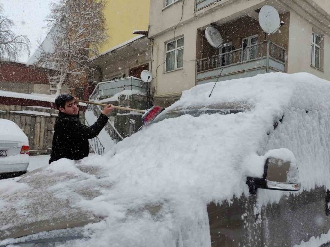 Ardahan’da Yoğun Kar Yağışı