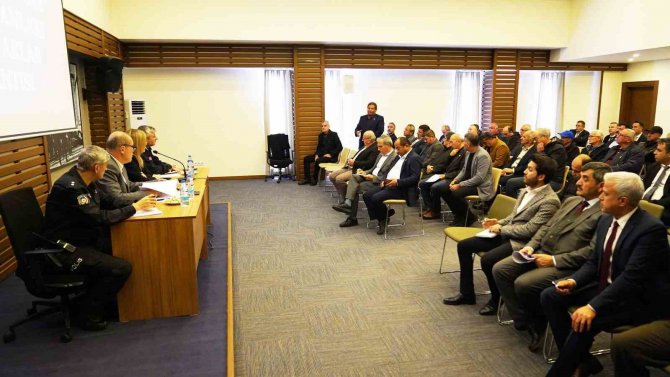 Ortaca’da Muhtarlar Toplantısı