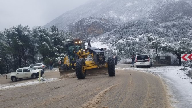Spil Dağı’na Çıkışlarda Kış Lastiği Ve Zincir Zorunluluğu
