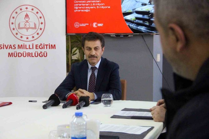 Türkiye’de 5 Milyon, Sivas’ta 31 Bin 347 Öğrenci Ücretsiz Beslenecek