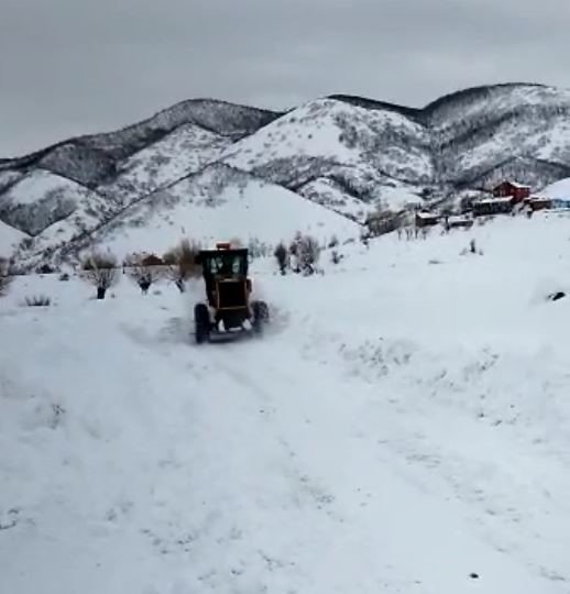 Tunceli’de Karla Mücadele Çalışmaları Sürüyor