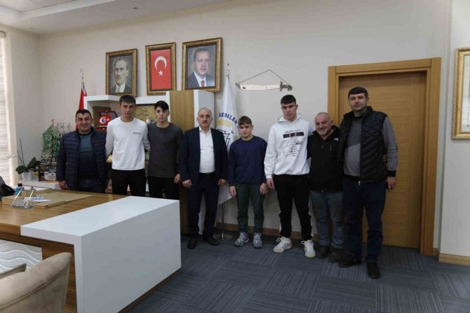 Başkan Kılıç Şampiyon Judocuları Ağırladı