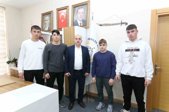 Başkan Kılıç Şampiyon Judocuları Ağırladı