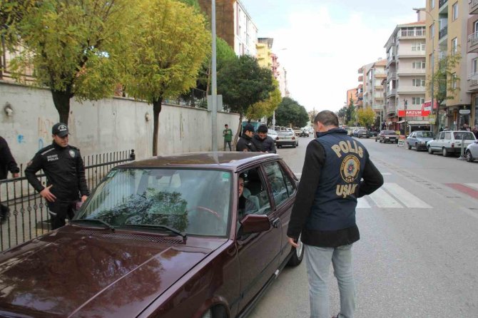Uşak’ta Aranan 41 Şüpheli Tutuklandı