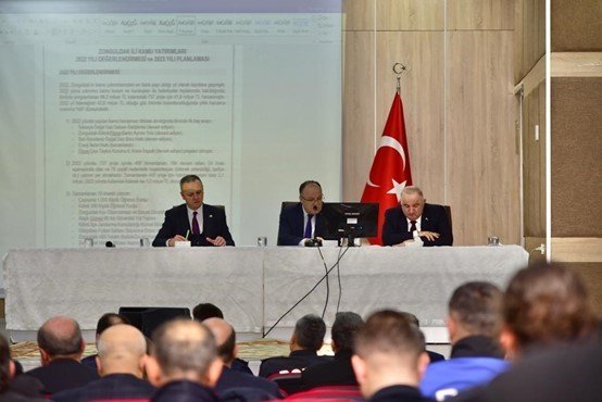 Zonguldak’ta 2023 Yılı Yatırım Planı Ve Hedefleri Görüşüldü