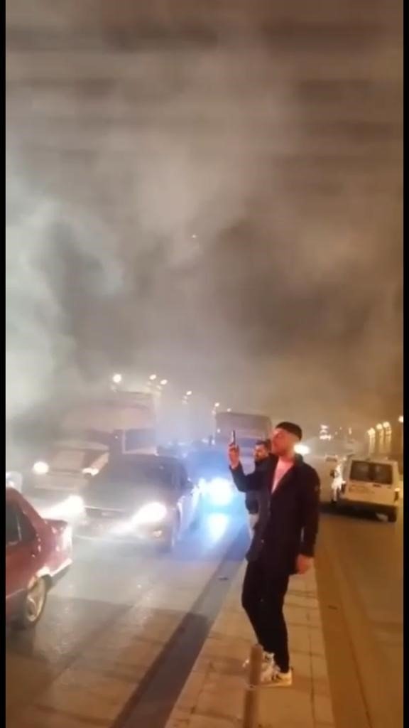 Asker Uğurlamada Yol Kapattılar