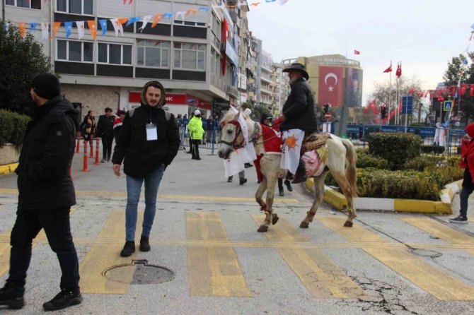 Aydınlı Kovboy’un Atıyla Cumhurbaşkanını Dinleme Hayali Yarım Kaldı