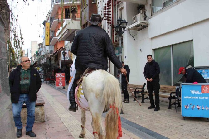Aydınlı Kovboy’un Atıyla Cumhurbaşkanını Dinleme Hayali Yarım Kaldı