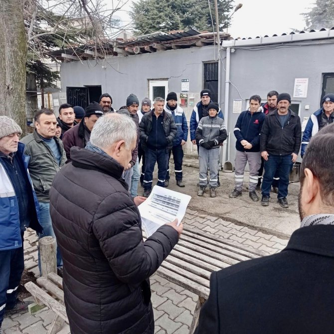 Başkan Yaman’dan İşçilere 61,36 Oranında Zam