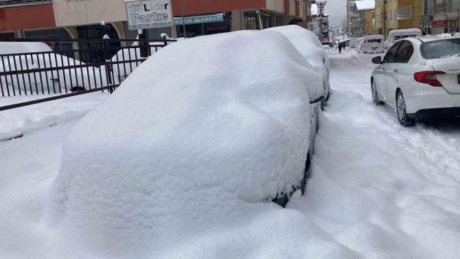 Bitlis’te Kar Esareti Devam Ediyor