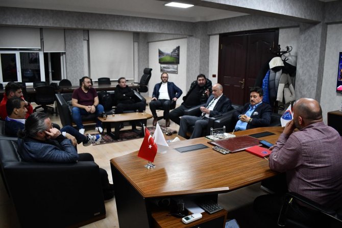 Başkan Aydım Basın Mensupları İle Bir Araya Geldi