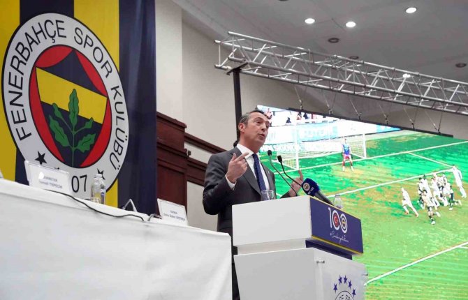 Ali Koç: "Fenerbahçe’nin Pozisyonlarını Görmek İstemedikleri İçin Görmek İstemiyorlar"