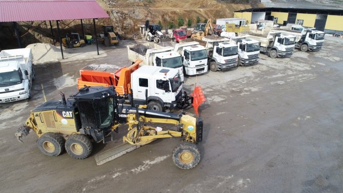 İ̇lkadım’da Kırsalda Karla Mücadele