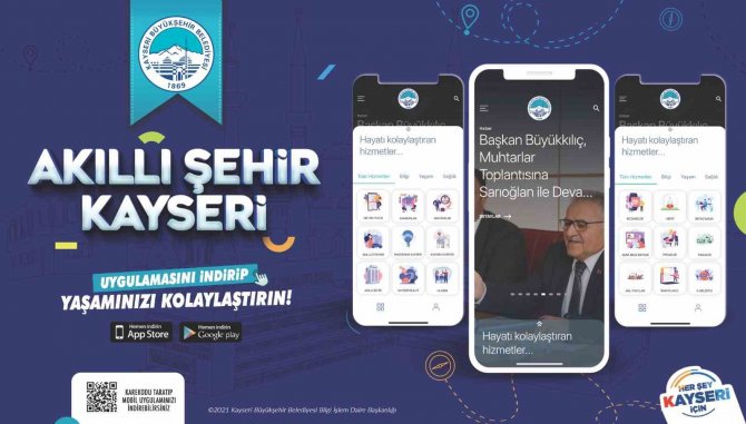 Büyükkılıç’tan Türkiye’de İlk Olan ’Akıllı Şehir’ Yatırımları