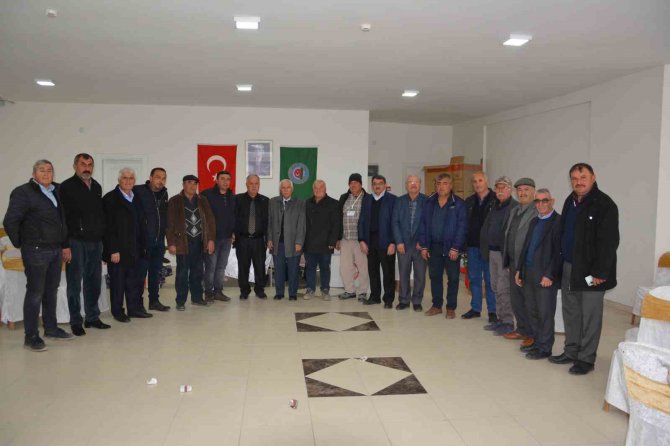 Korkuteli Ziraat Odasında Musa Büyükçetin 5’inci Kez Başkan Seçildi