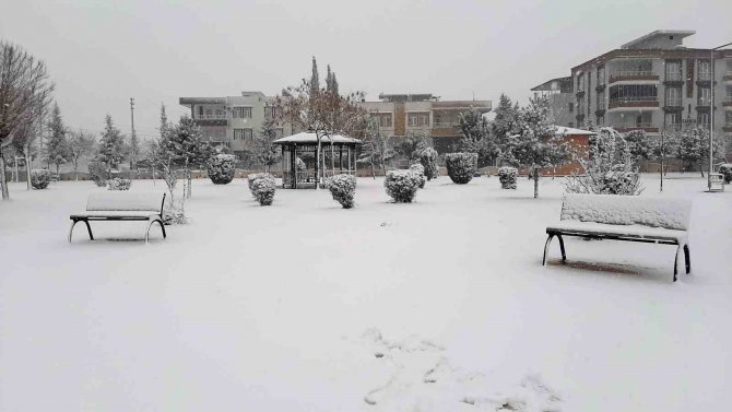 Adıyaman’a Beklenen Kar Yağdı