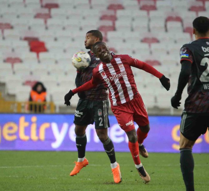 Spor Toto Süper Lig: Dg Sivasspor: 1 - Beşiktaş: 0 (Maç Sonucu)