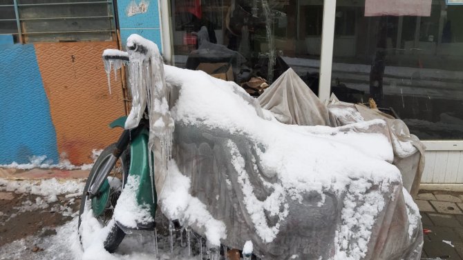 Karla Birlikte Her Şey Buz Tuttu