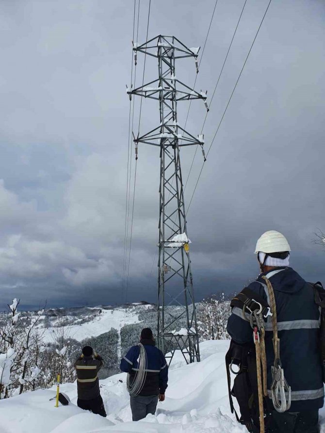 Başkent Edaş Yoğun Kar Kaynaklı Afet Riskine Karşı Teyakkuzda