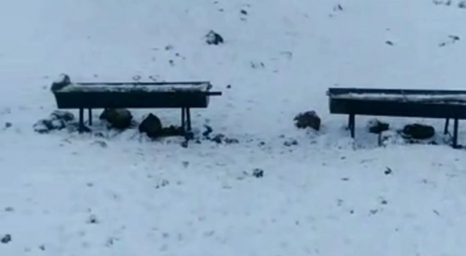 Elazığ’da Su Şebekleri Dondu