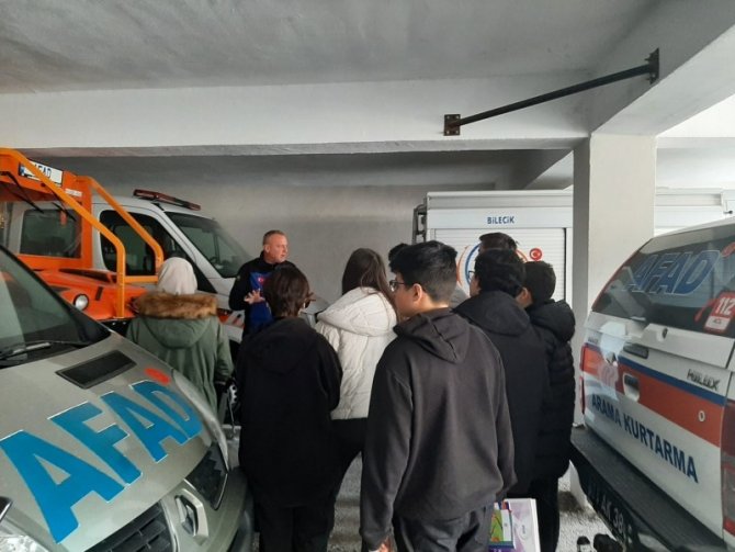 Lise Öğrencileri Afad’ı Tanıdı