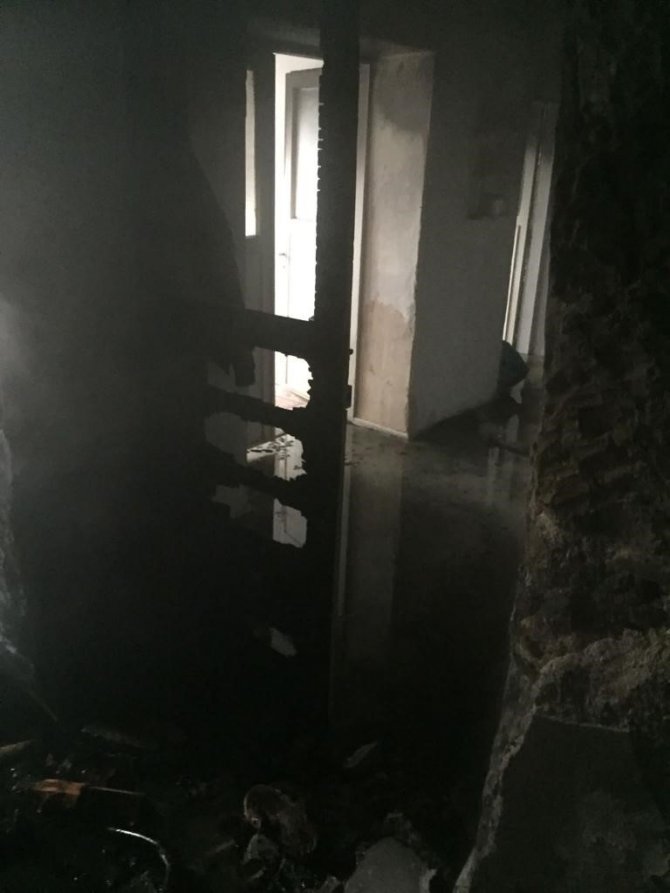 Burdur’da Göçmenlerin Kaldığı Binada Yangın Çıktı, 7 Kişi Kurtarıldı